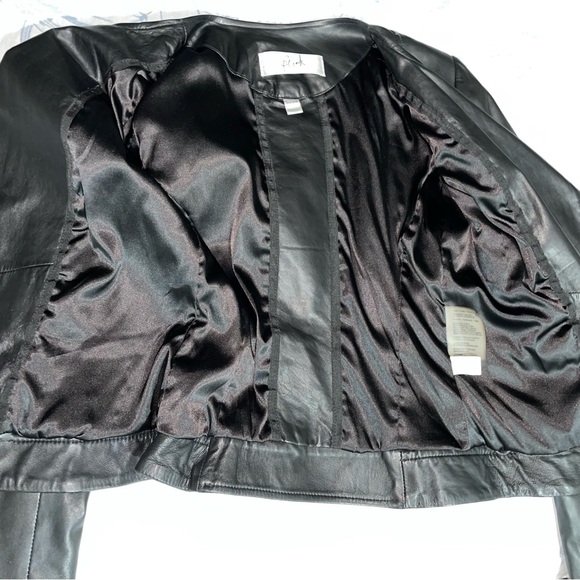 Blink | 100% Genuine Lamb Leather Moto Jacket - Picture 7 of 8